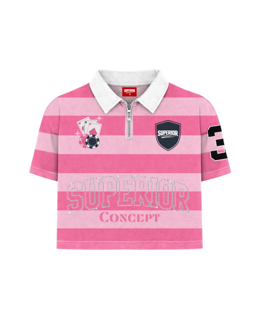 Superior Polo Poker Pink